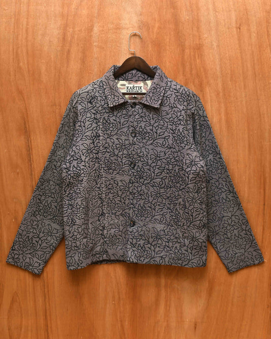 VINTAGE KANTHA CROPPED JACKET