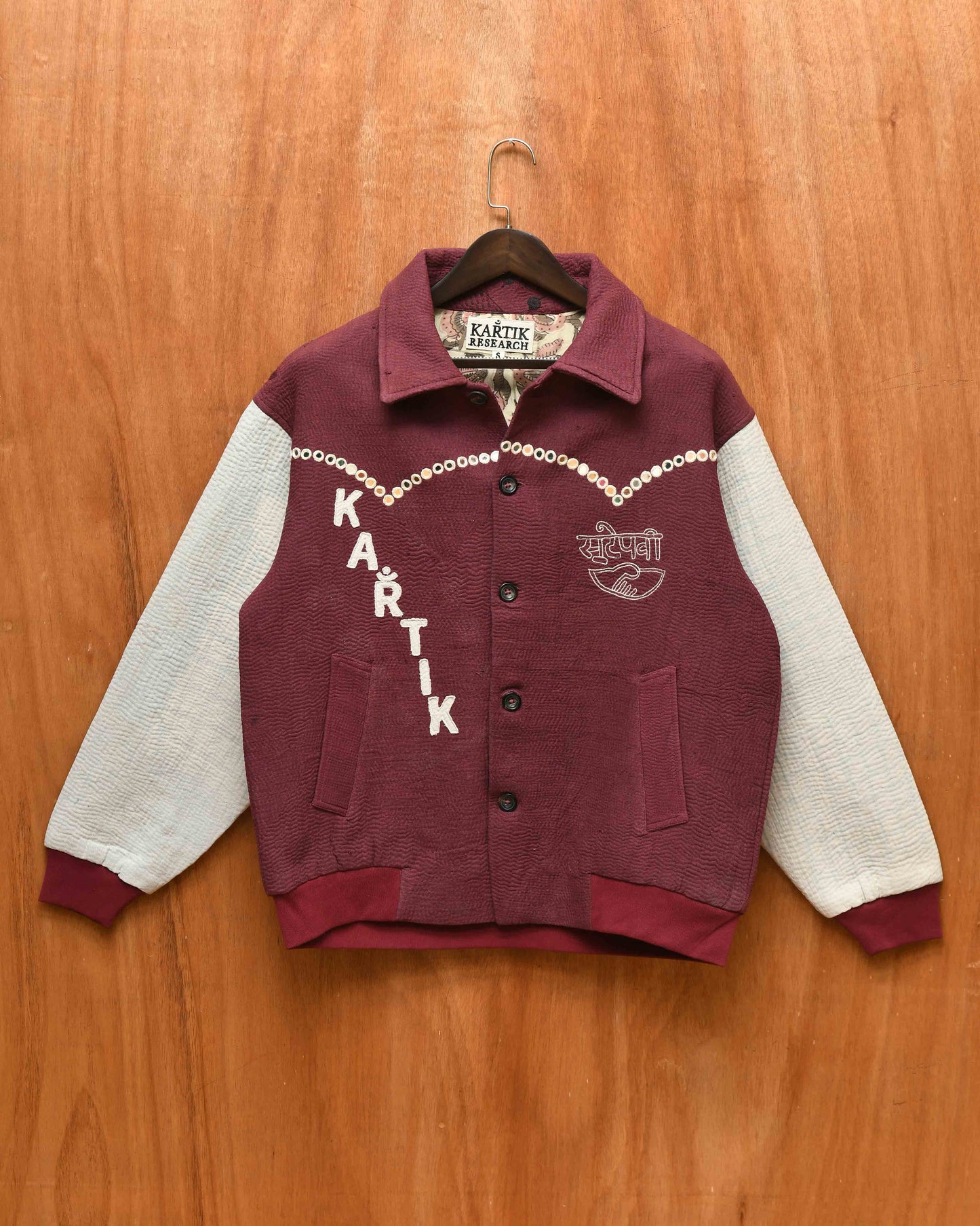 KR x S.W.C COLLABORATION VARSITY JACKET