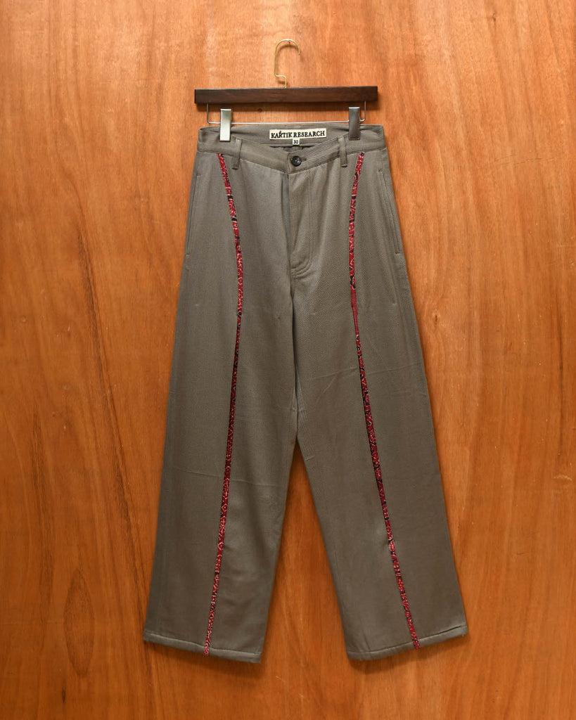 DOUBLE BOX PLEATED TROUSER