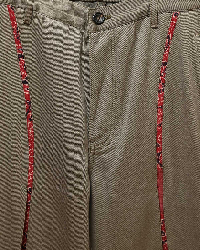 DOUBLE BOX PLEATED TROUSER